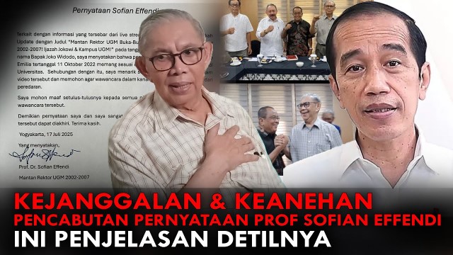 Puji Sofian Effendi Meski Cabut Ucapan soal Jokowi, Rismon Akui Ancaman: Harga yang Harus Dibayar!