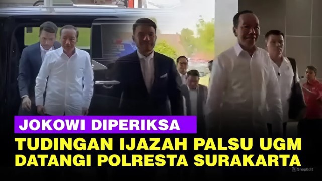 Bawa Setumpuk Ijazah SD Hingga Kuliah, 5 Fakta Panas Jokowi Diperiksa Polisi di Solo!