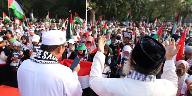 Ribuan Warga Jabodetabek Kecam Dunia Bungkam terhadap Genosida Gaza