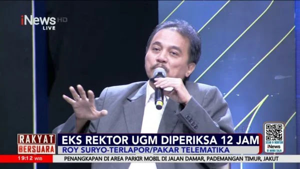 Mantan Rektor UGM Diperiksa 12 Jam Soal Ijazah Jokowi, Roy Suryo: Itu Tidak Wajar!