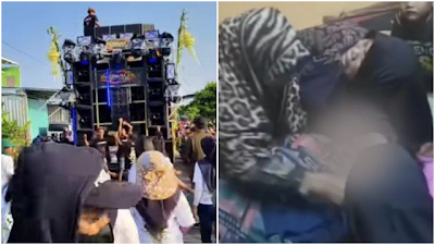 Penyebab Ibu Muda Tiba-tiba Tewas saat Nonton Karnaval Sound Horeg, Henti Jantung