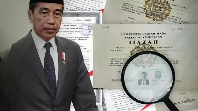 ANEH! 375 Ribu Lulusan UGM Cap-nya Sama, Kecuali Ijazah Jokowi?