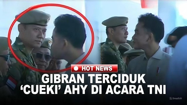 Pengamat Sindir Sikap Bocah Wapres Gibran Tak Salami AHY: Secara Mental Tidak Siap Memimpin, Gesture Politiknya Tidak Membaur!