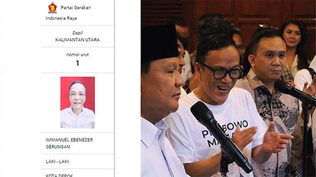 Ungkap Kelakuannya di Partai, Politikus Gerindra Sebut Immanuel Ebenezer Cuma Numpang Nyaleg