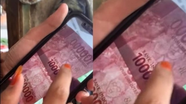 VIRAL Uang Palsu Saat Diterawang, Gambar Yang Muncul di Luar Dugaan!