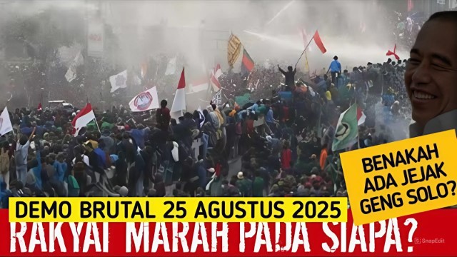 Ada Jejak Geng Solo di Balik Aksi Brutal 25 Agustus?