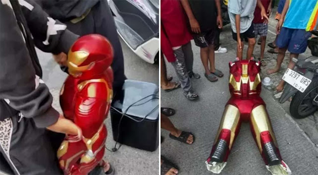 Rumah Sahroni Dikepung Massa, Action Figure Iron Man Ikut Diangkut