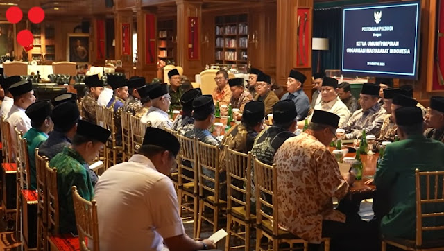 Prabowo Undang 16 Ormas ke Hambalang