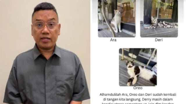 Di Tengah Tudingan Eksploitasi Kucing, Uya Kuya Sebar Wajah Pencuri Hewan Peliharaannya