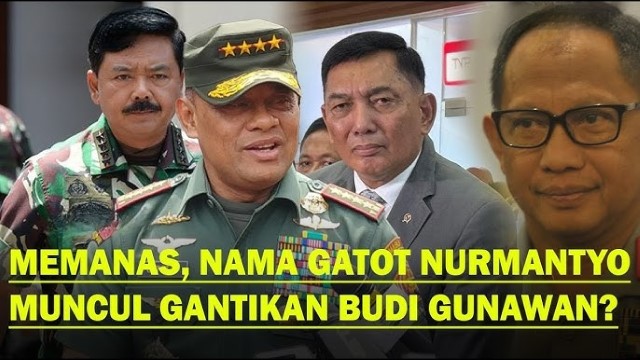 Menarik! Gatot Nurmantyo Masuk Bursa Calon Menko Polkam, Untungkan Prabowo Karena Bermasalah Dengan Jokowi