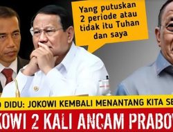 NGERI! Said Didu Ungkap Jokowi 2 Kali Ancam Prabowo