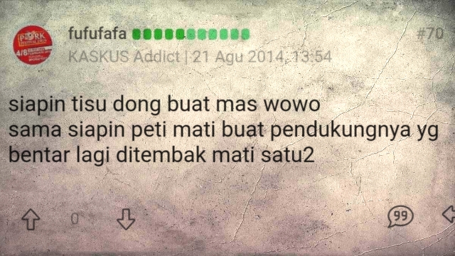 Pemilik Akun Provokator Ditangkapi, Fufufafa Kapan?