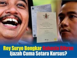 Ijazah Gibran Cuma Setara Kursus Persiapan Kuliah Bukan SMA? Gugatan Rp125 T Siap Bongkar Semuanya!