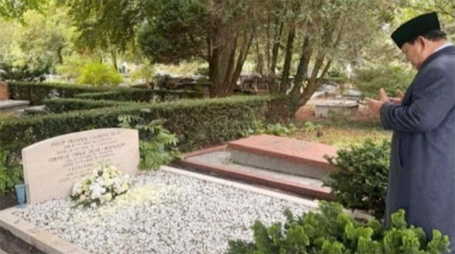 Alasan Kakek Nenek Prabowo Subianto Dimakamkan di Belanda