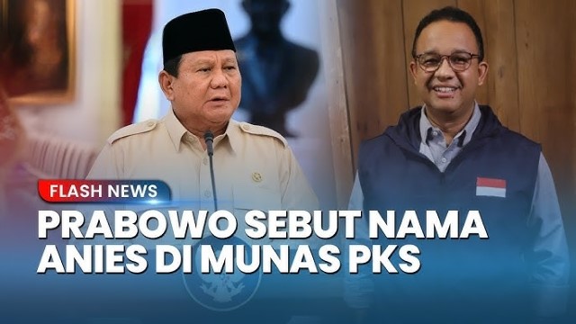 Anies Baswedan Alami Kejadian Tak Biasa Ini Usai Diomongin Presiden Prabowo di Munas PKS