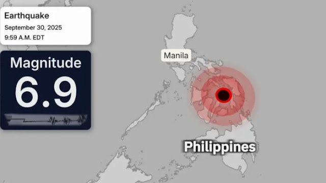 BREAKING NEWS: Filipina Diguncang Gempa M 6,9, 19 Orang Tewas, Jumlah Korban Terus Bertambah