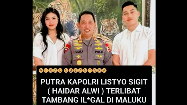 HAI Polisikan Akun Medsos yang Sebut Putra Kapolri Terlibat Tambang Ilegal!