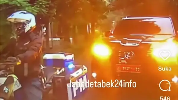 Viral Patwal Polisi Militer Potong Jalan Sebabkan Kecelakaan Lalu Kabur