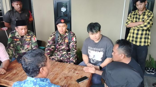 Bikin Konten Youtube Singgung Polemik Trans7, Youtuber di Jember Digeruduk Banser