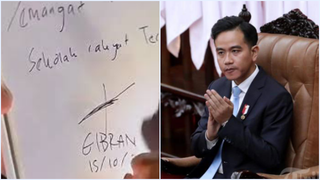 Bentuk Tanda Tangan Wapres RI dari Masa ke Masa, Netizen: Yang Terakhir Paling Gak Banget