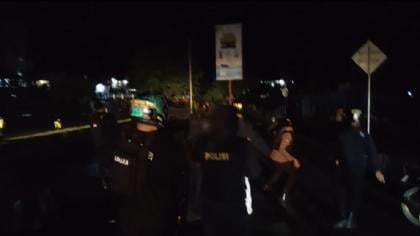 Sorong Ricuh, Polisi Tembakkan Gas Air Mata untuk Bubarkan Massa
