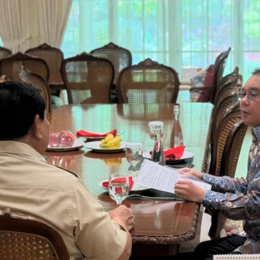 Momen Dasco Bertemu Empat Mata dengan Prabowo, Bahas Apa?
