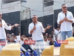 Muncul Lagi ke Publik, Sahroni Ngaku Sembunyi di Plafon saat Rumah Dijarah: Saya Jatuh, Kolor Saya Diambil