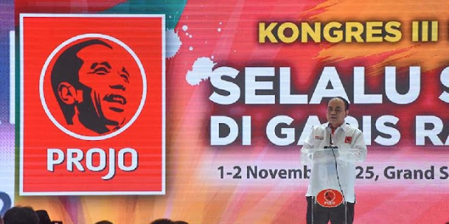 Projo Pindah Koordinat Kekuasaan dengan Merapat ke Gerindra