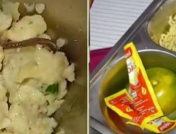 Hiii... Siswa SMAN 6 Medan Histeris Temukan Cacing Tanah Saat Buka Menu MBG