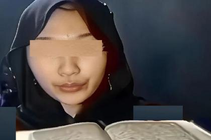 Begini Tampang Wanita Viral Pegang Al Quran Tanpa Busana, Polisi Cari Pelaku