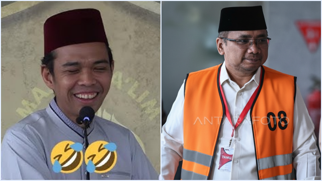 Ustaz Abdul Somad Unggah Penolakan Ceramah, Tersangka Korupsi Haji Gus Yaqut Jadi Sorotan