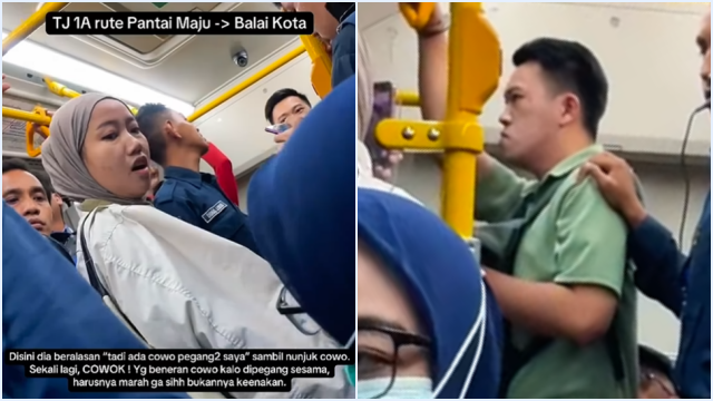 Viral Aksi Tak Senonoh di Bus TransJakarta: Kronologi Lengkap & Pelaku Ditangkap Polisi