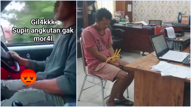 Sopir Angkot Sergai Pamer Alat Kelamin ke Penumpang, Ditangkap Polisi!