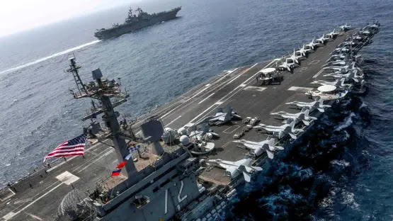 USS Abraham Lincoln Siap Serang Iran: AS Kirim Pesawat Tempur Tambahan ke Timur Tengah