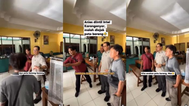 Viral! Klarifikasi TNI Soal Anies Baswedan Bertemu Intel di Warung Soto Karanganyar