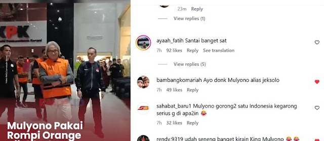 Kepala KPP Madya Banjarmasin Mulyono Ditahan KPK, Warganet Sindir Jokowi: Mulyono Solo Kapan?