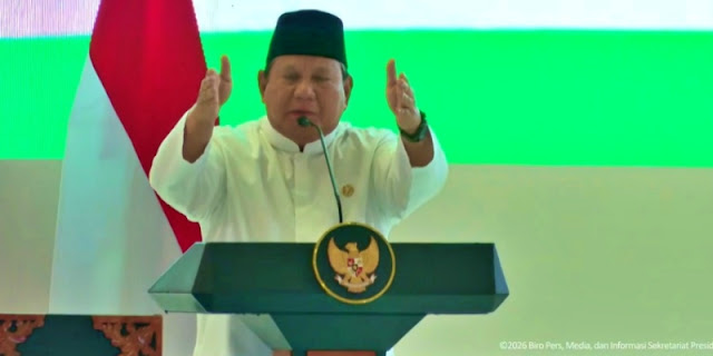 Prabowo: Umat Islam Indonesia Contoh Dunia, Sejuk & Cinta Damai Tanpa Kebencian