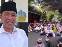 Viral Tahlilan di Depan Rumah Jokowi Solo: Warga Brebes-Banyumas Doakan Mantan Presiden