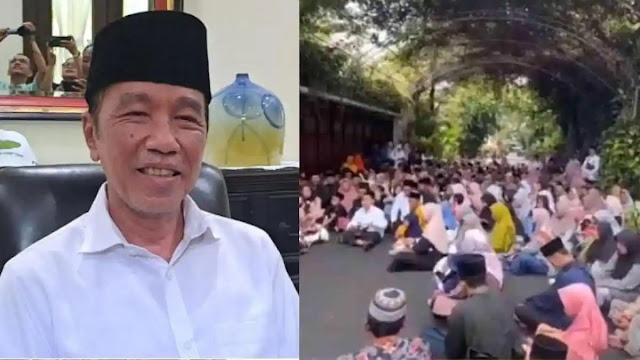 Viral Tahlilan di Depan Rumah Jokowi Solo: Warga Brebes-Banyumas Doakan Mantan Presiden