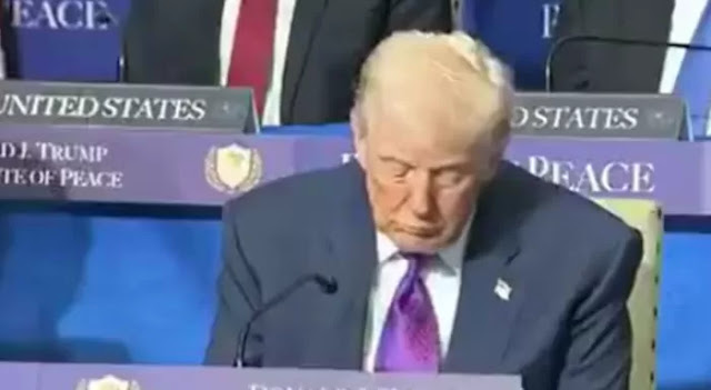 Video Trump Tertidur di Acara Board of Peace Viral, Kesehatan Presiden AS Dipertanyakan