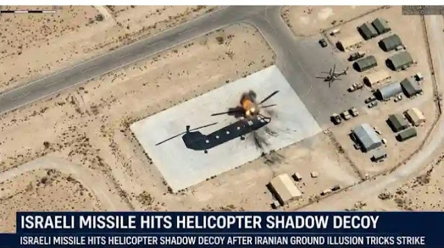 Iran Gunakan Lukisan 3D Helikopter Tipu Israel: Strategi Decoy Rusia di Ukraina Ditiru