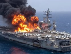 Kapal Induk USS Abraham Lincoln Dihantam Drone Iran: Fakta Serangan dan Dampaknya
