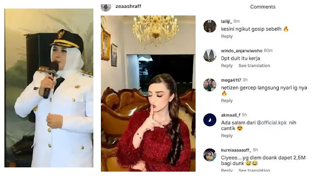 Zea Ashraff Terseret Kasus Korupsi Ibunya Fadia Arafiq, Terima Aliran Dana Rp 2,5 Miliar