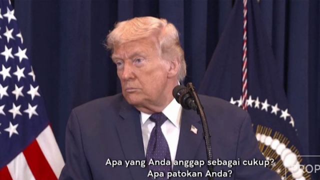 Trump Bingung Akhiri Perang AS-Iran? Utusan Khusus Tak Tahu Akhir Konflik