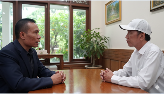 Rismon Sianipar Temui Jokowi di Solo, Bawa Oleh-Oleh & Akui Ijazah Asli