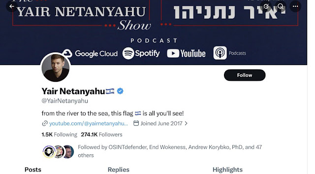 Rumor Kematian Benjamin Netanyahu: Fakta di Balik Keheningan Yair Netanyahu di X