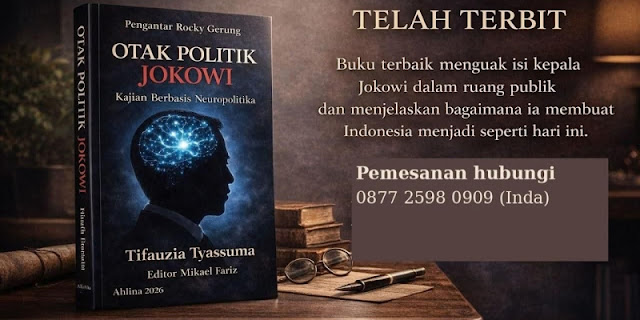 Buku Otak Politik Jokowi Segera Terbit: Dokter Tifa Bantah Kabar Mundur & Siap Luncurkan Riset Neuro Politika