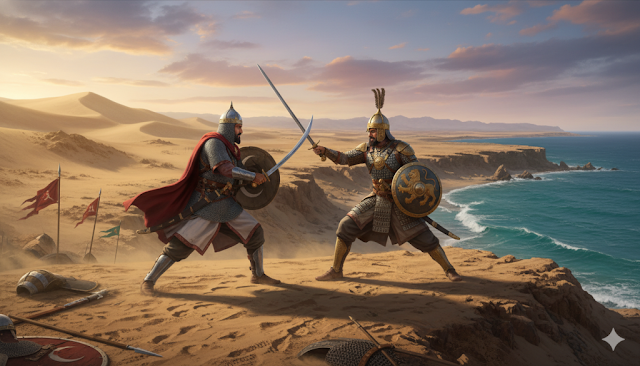 Duel Khalid bin Walid vs Hormuz: Kisah Lengkap & Strategi Pertempuran Rantai