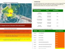 Gempa 7.6 M Guncang Bitung Picu Tsunami Maluku Utara: Data BMKG & Video Viral
