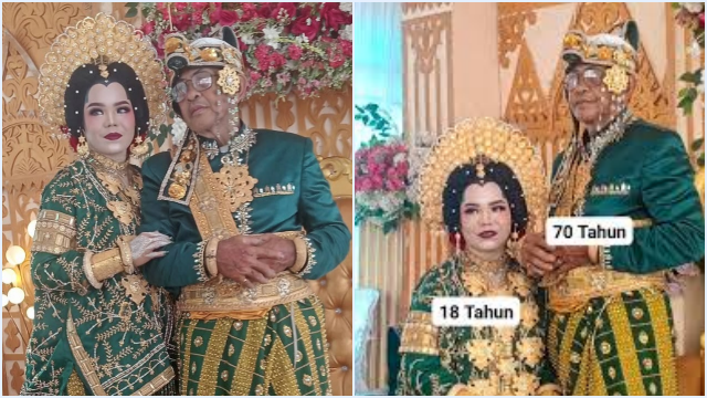 Viral Pernikahan Beda Usia Ekstrem: Kakek 71 Tahun & Gadis SMA 18 Tahun di Luwu